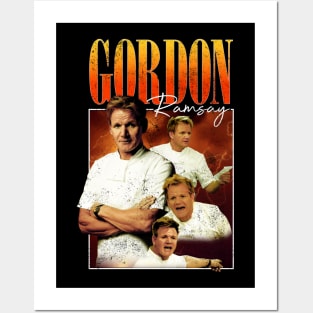 Vintage Distressed Gordon Ramsay Posters and Art